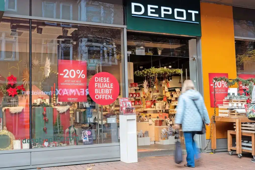 Depot Insolvenz: Mitarbeiterzahlen stark reduziert, aber Arbeitsplätze bestehen